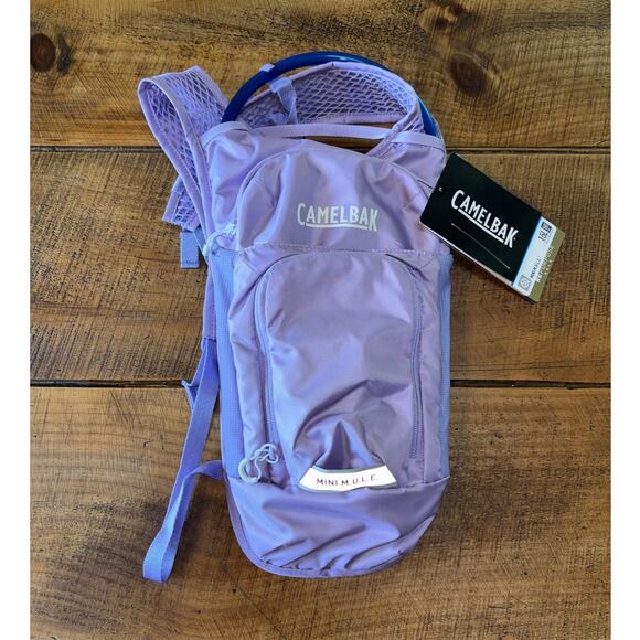 NWT CamelBak Mini Mule Hydration Backpack Kids 1.5L Bladder Pack Hiking Biking - Picture 1 of 11
